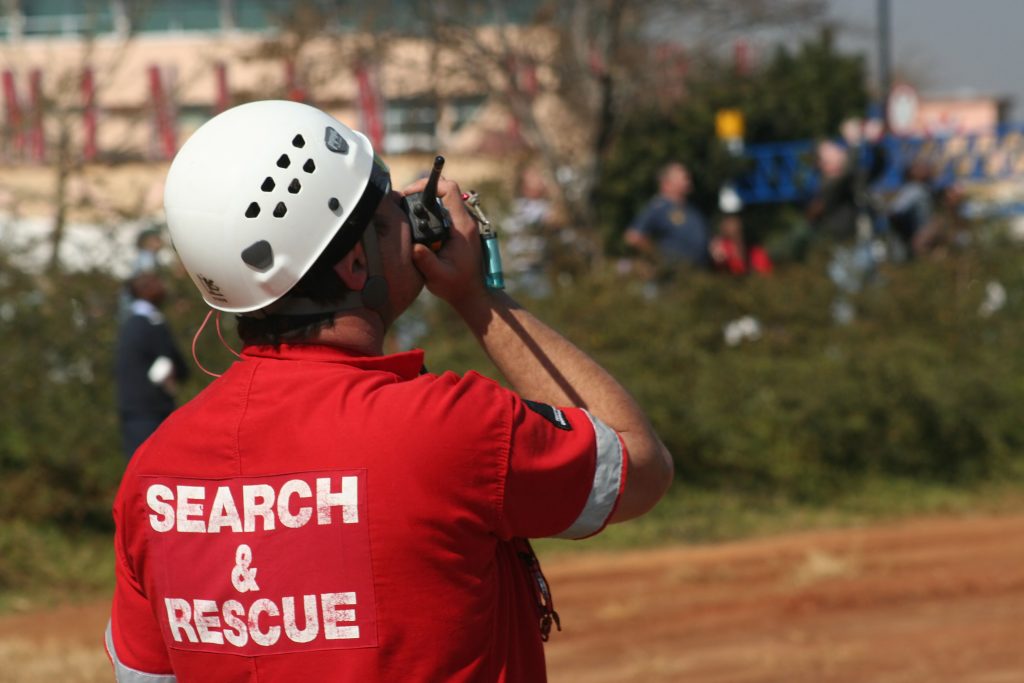 Search & rescue worker